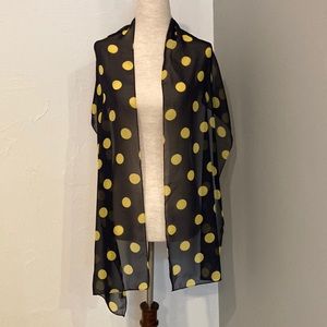Polka dot scarf
